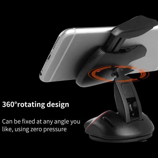 360 Degree Adjustable Car Dashboard Stand Phone Holder