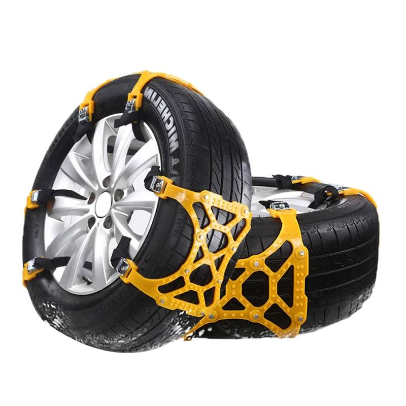 Car Tire Chain Universal Non-skid Non-slip Car Snow Chain Car Security Chain  